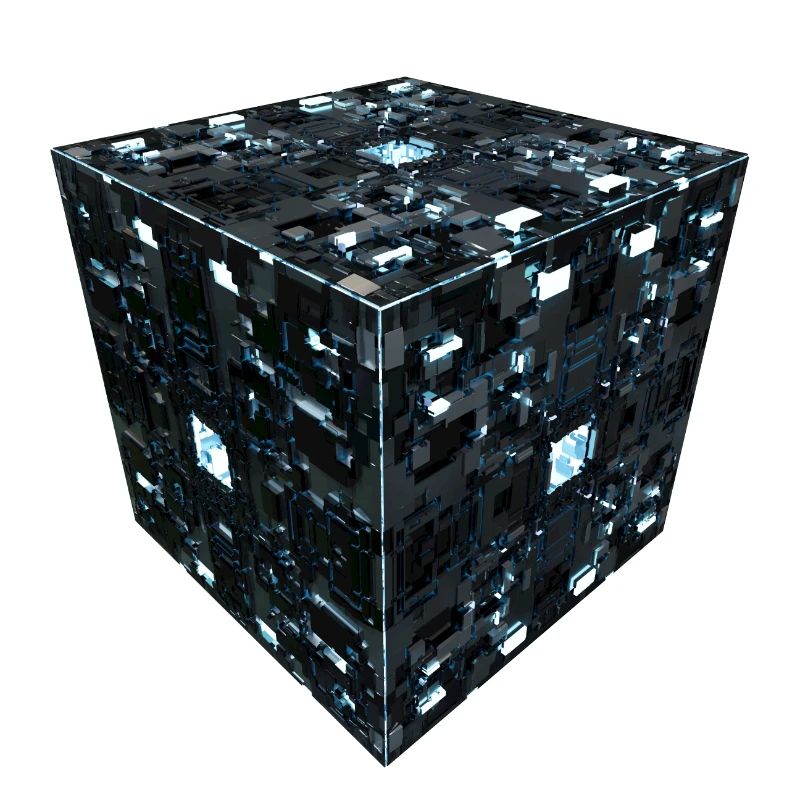 Cube sci-fiction