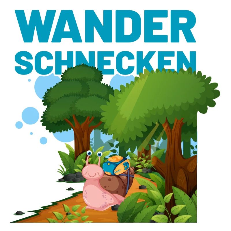 die Wanderschnecken blau