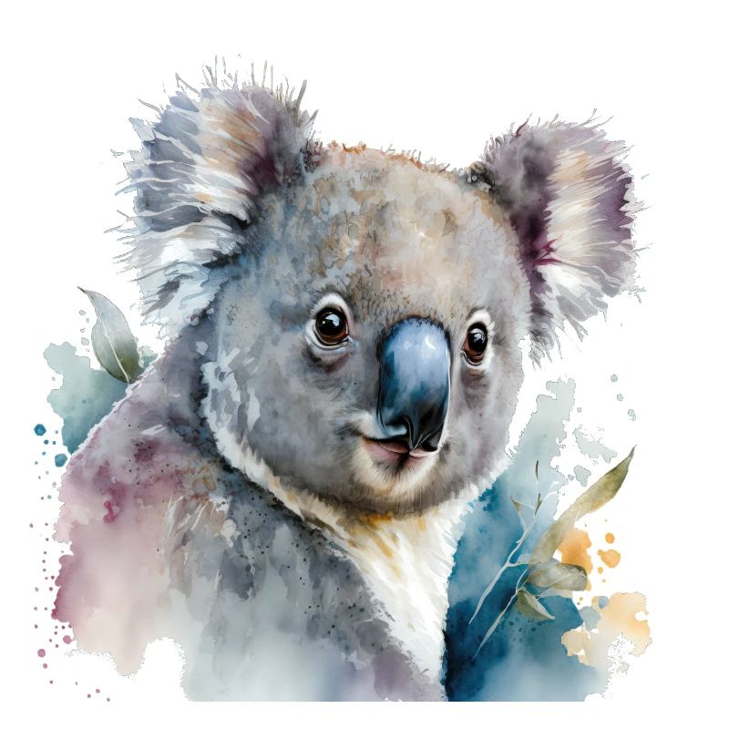 Koala Aquarell
