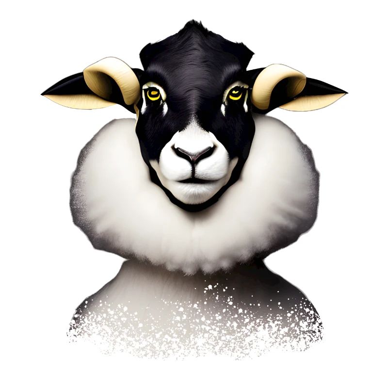 Modisches Schaf