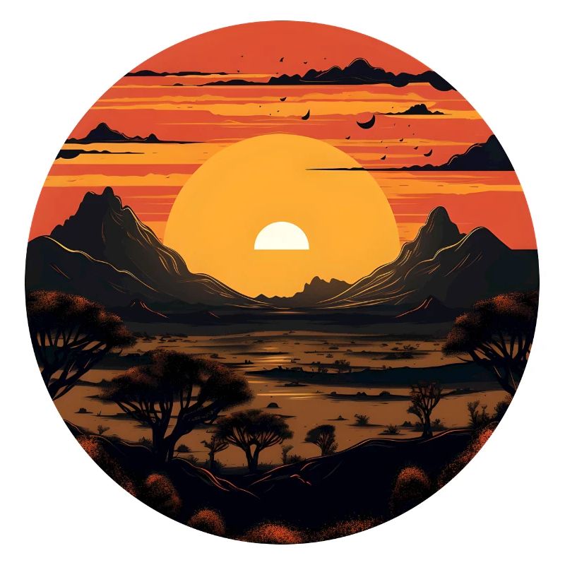 Desert Sunset