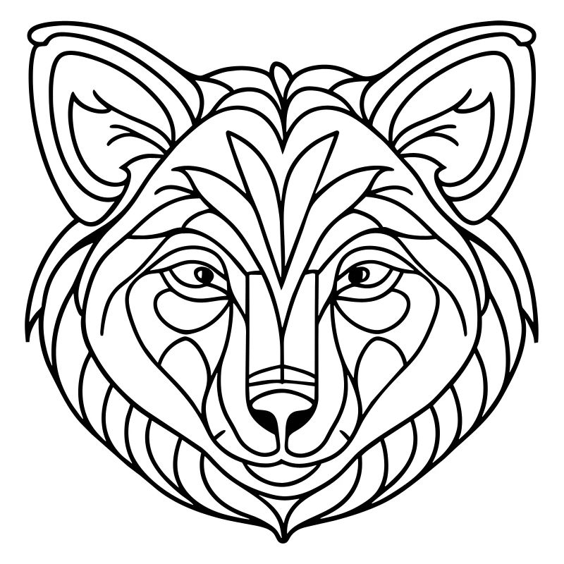Wolfsgesicht