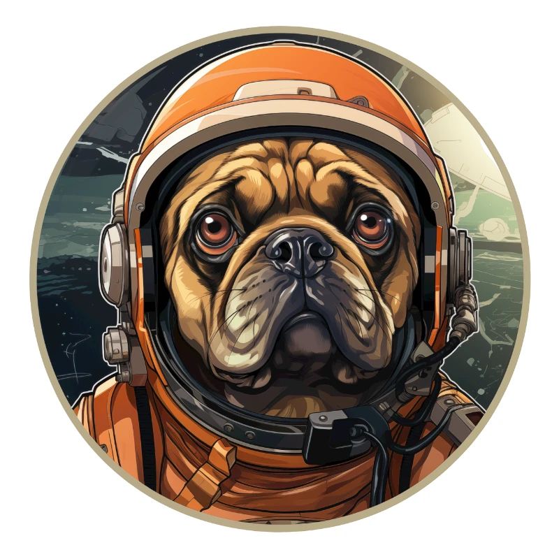 Pug Austronaut