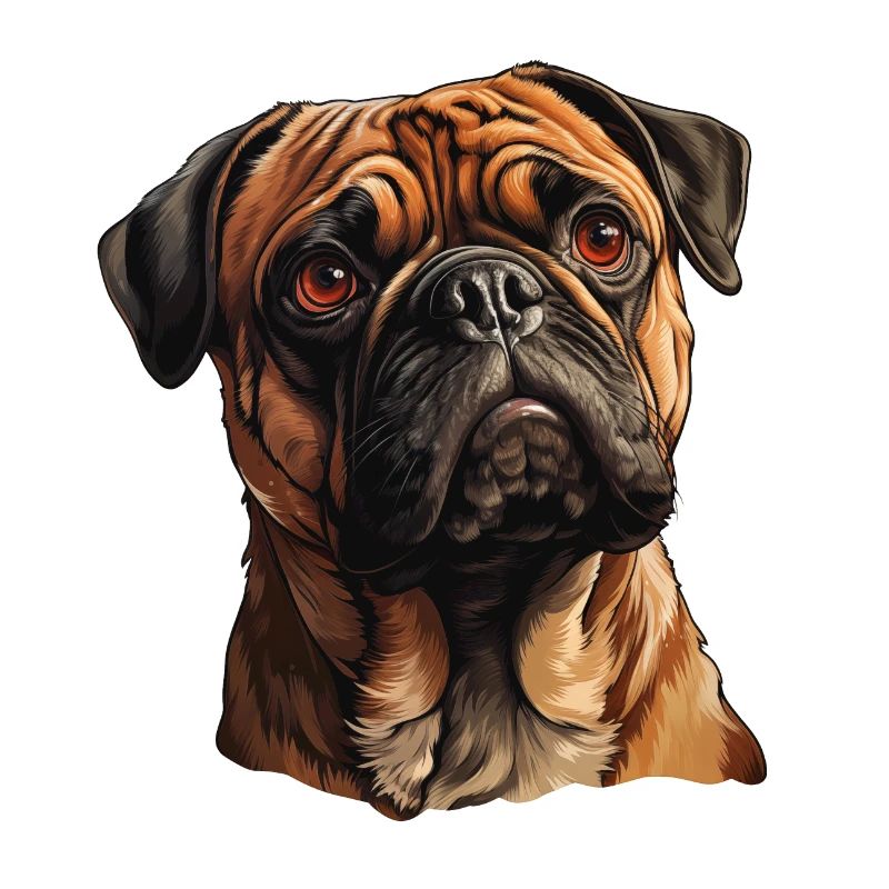 Mops Porträt