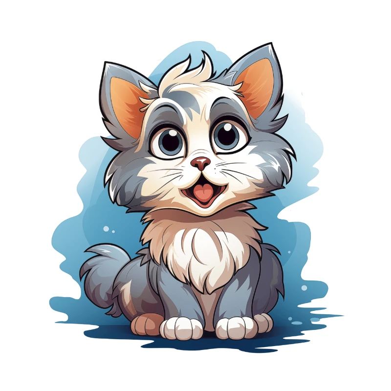 Kinder Katze