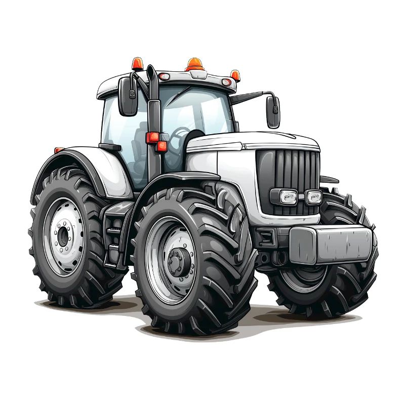 Niedlicher Traktor