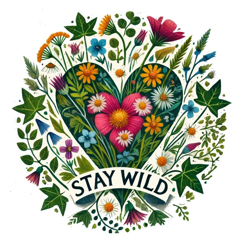 Wild bleiben Wildblume