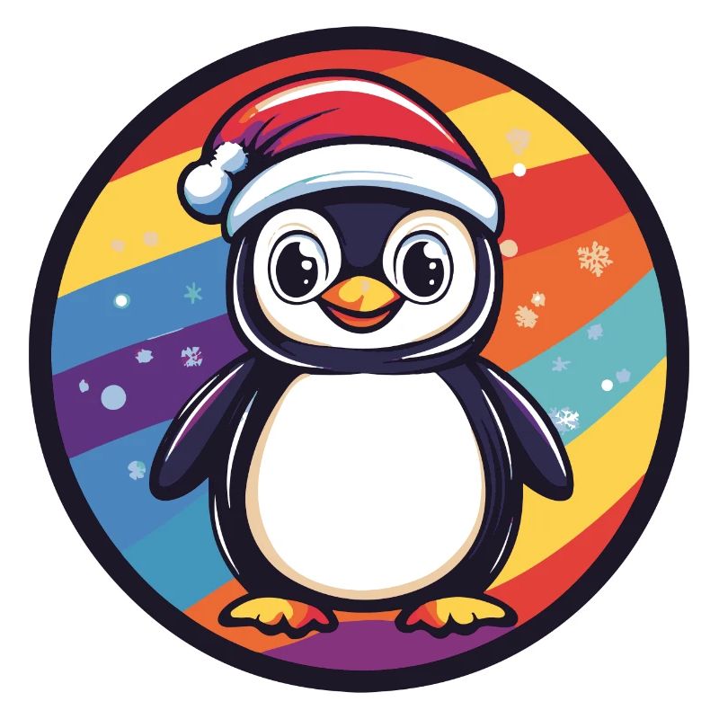 Pinguin Weihnachten Tier
