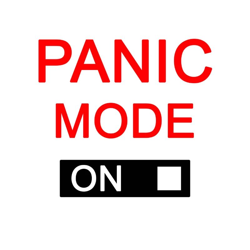 Mode panique sur le mode panique échapper échapper échapper