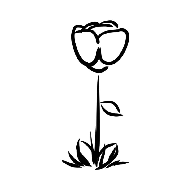 Blume Pflanze symbol