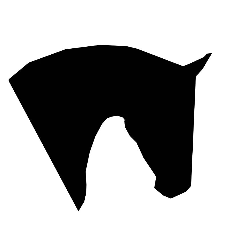 Edles Pferdekopf Design