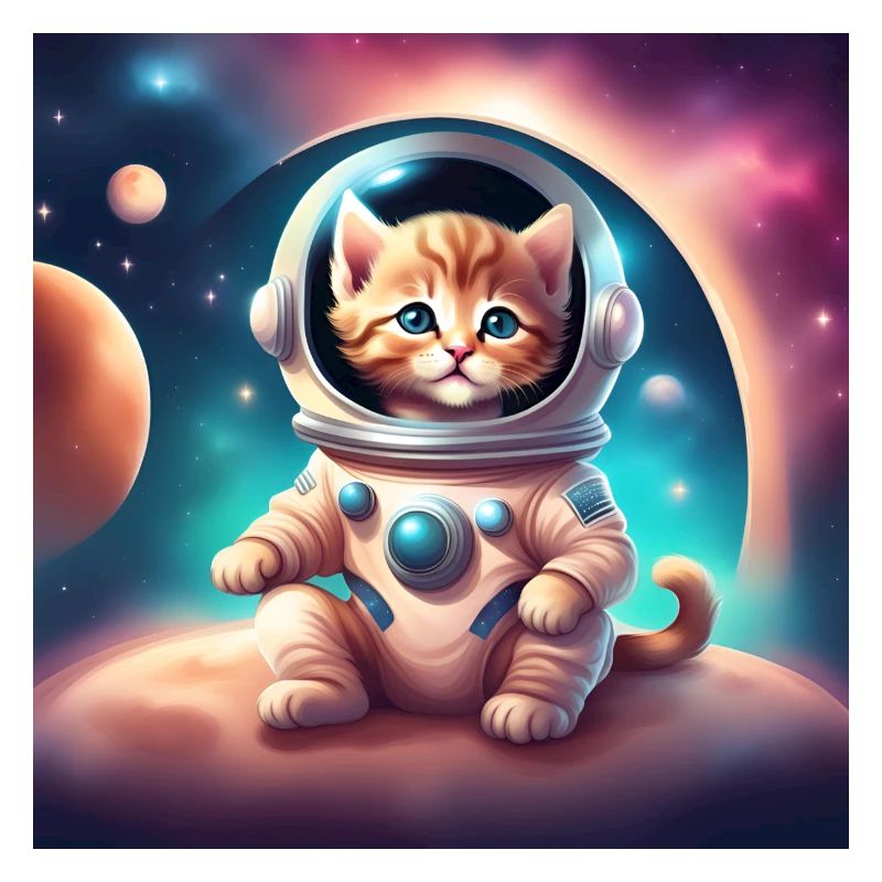 Astronaut das Kätzchen