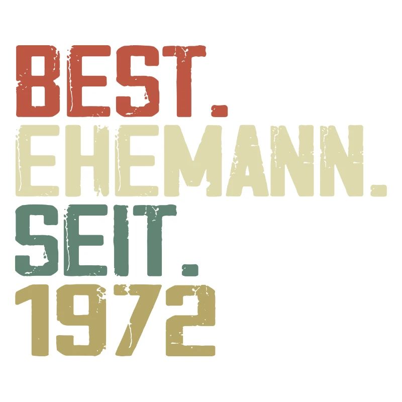 Best Ehemann Seit 1972 Geburtstagsgeschenk 1972