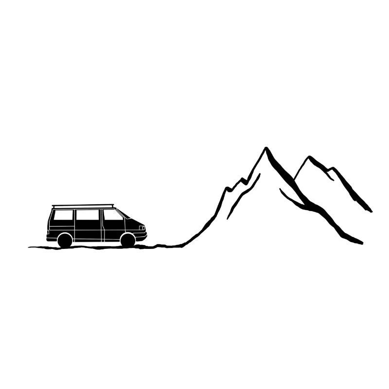 Camping in the mountains