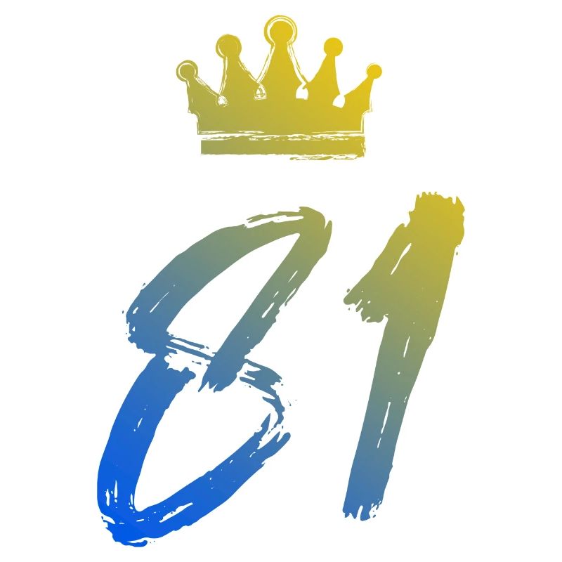 81 Zahl Krone