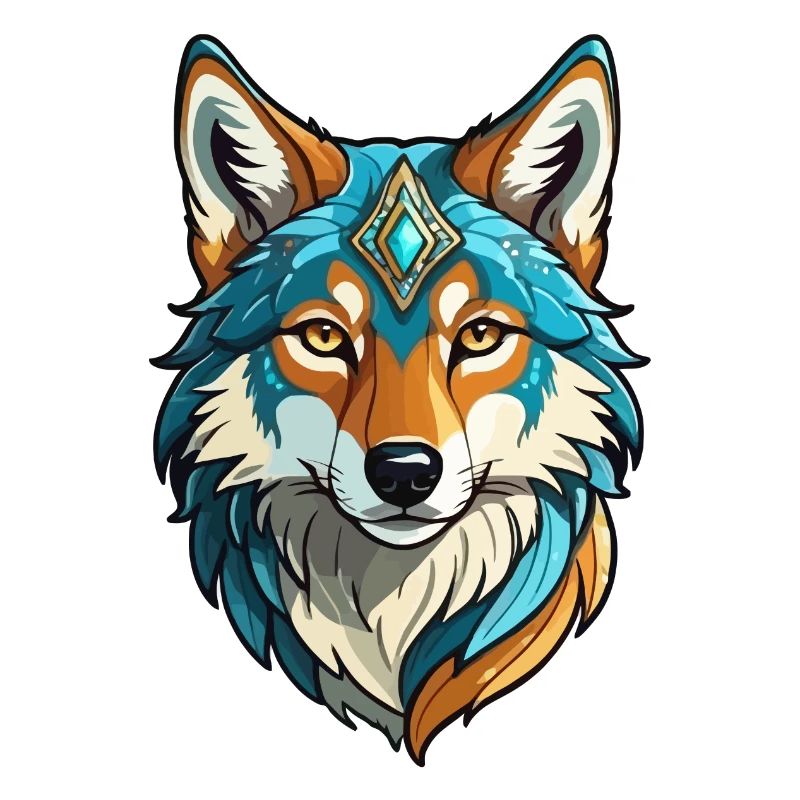 Wolf Fantasy Illustration