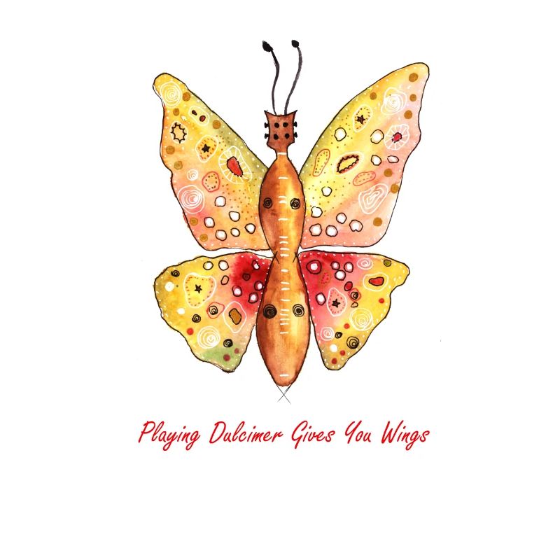 Mountain Dulcimer Schmetterling