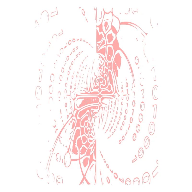 Spirale der Bytes: Meditationsfigur
