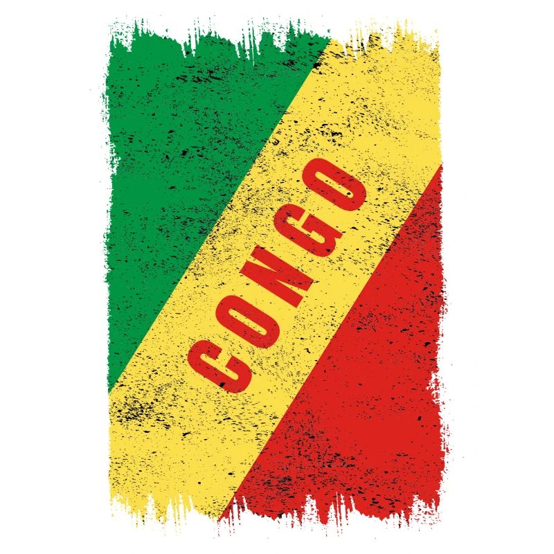 Kongo Flagge