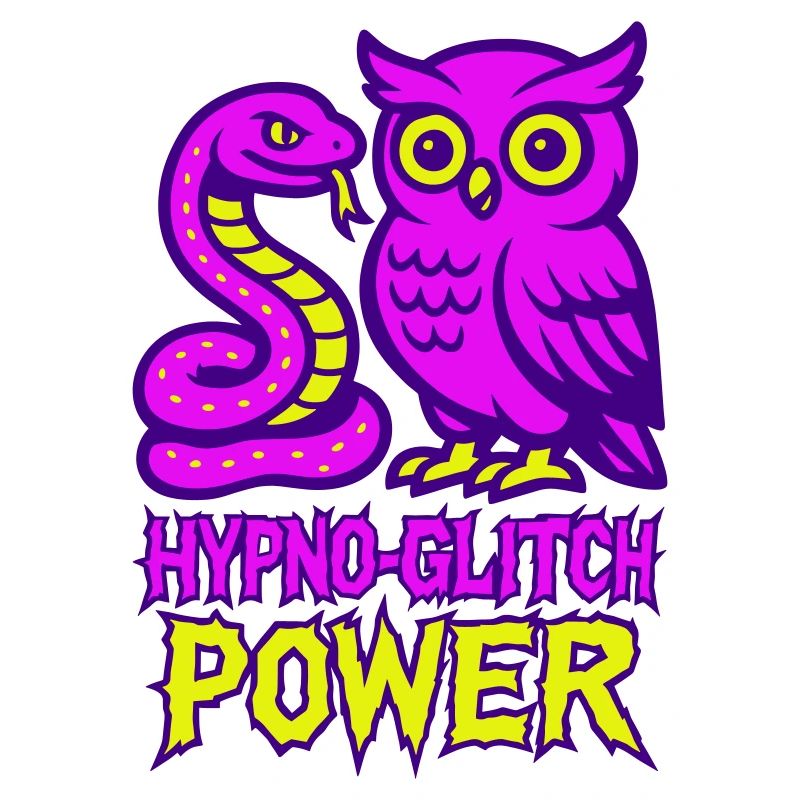 Hypno Glitch Power Owl