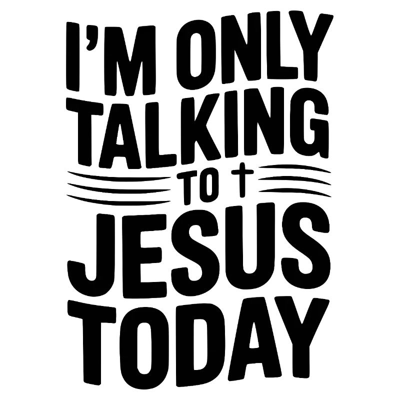 Ich rede erst heute mit Jesus