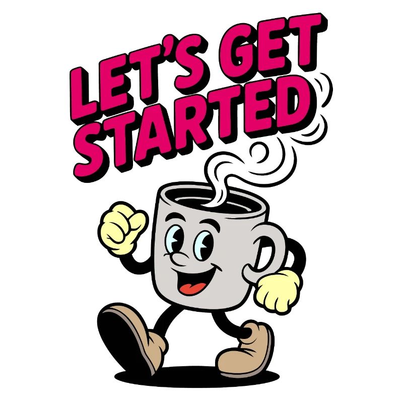 Kaffee Kickstart Motiv