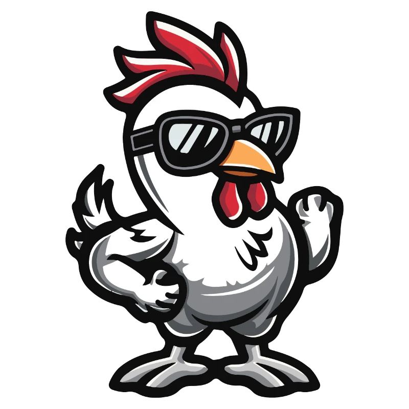 Chicken Cool Comic