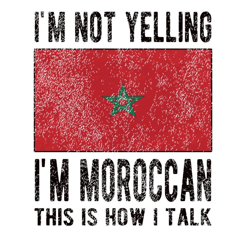 Moroccan Morocco Origin Moroccan flag