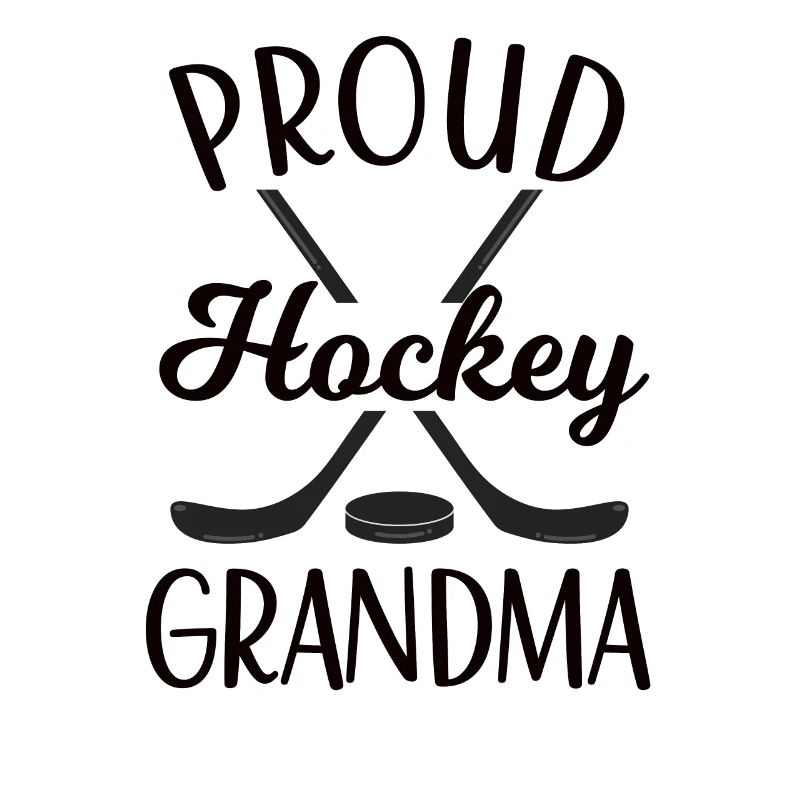 Stolze Eishockey-Großmutter Eishockey-Großmutter