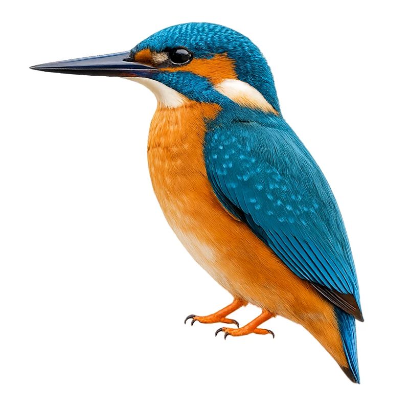 Bunter Eisvögel