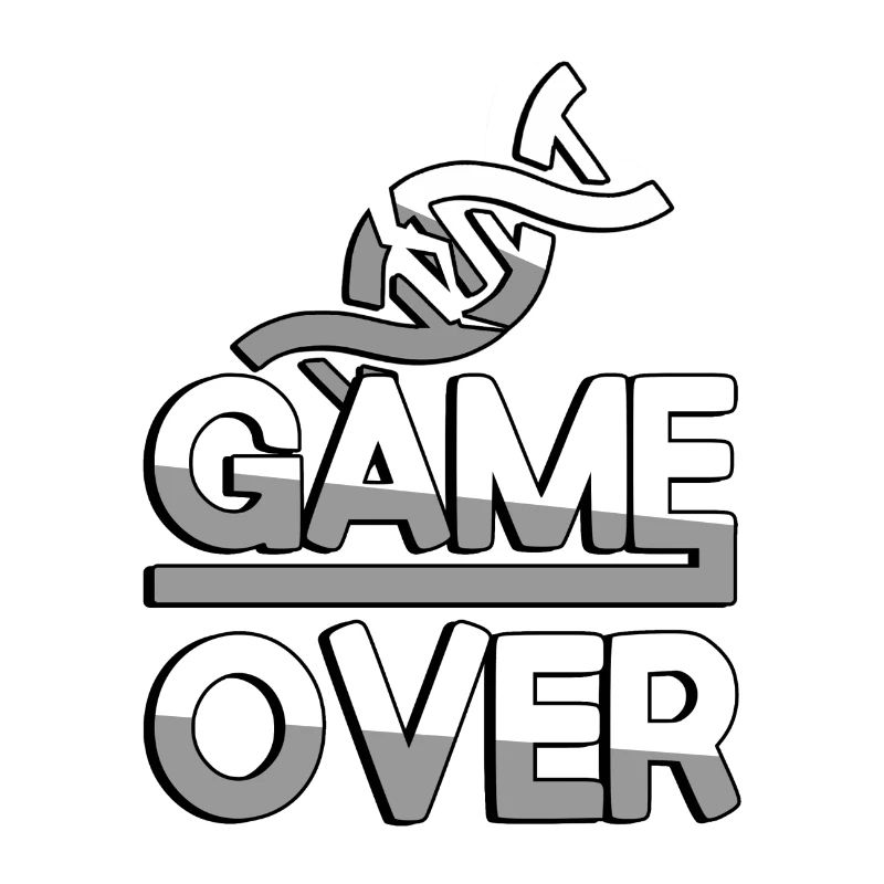 GAME OVER (Blanc) + ADN - Jeux