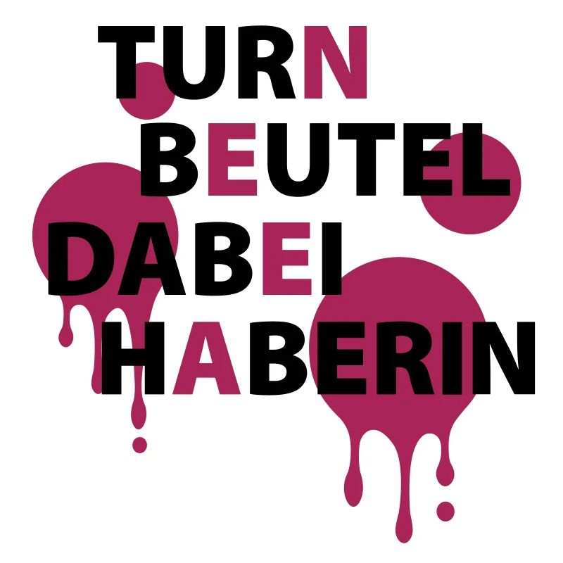 Turnbeutel - dabei - haberin