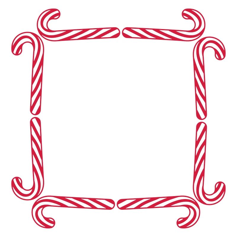 frame shield candy cane delicious candy sugar