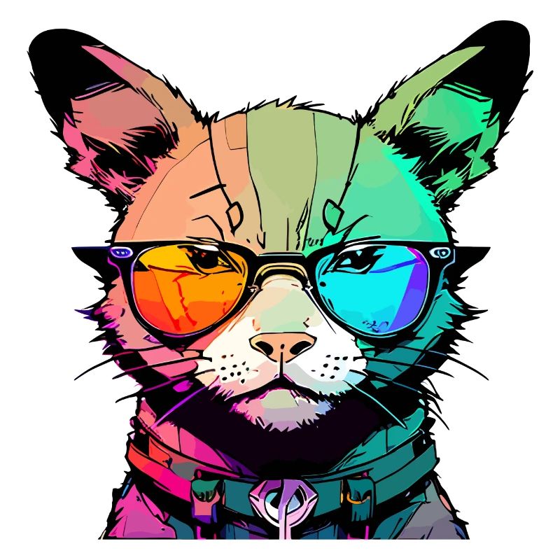Weltraum Katze