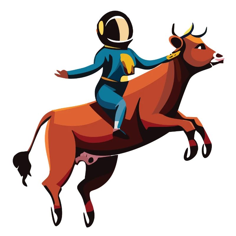 Austronauten-Reiten