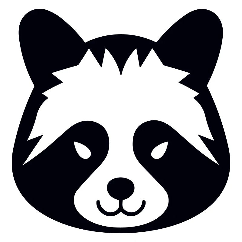 Panda-Kopf