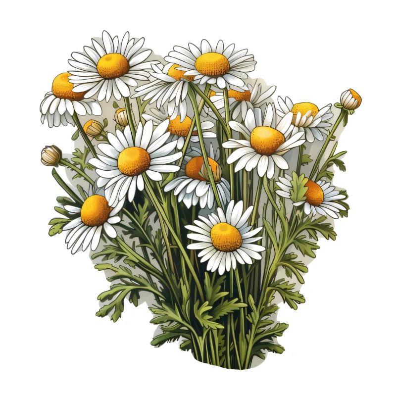 Chamomile bush
