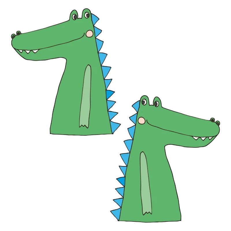 kroko zu zweit