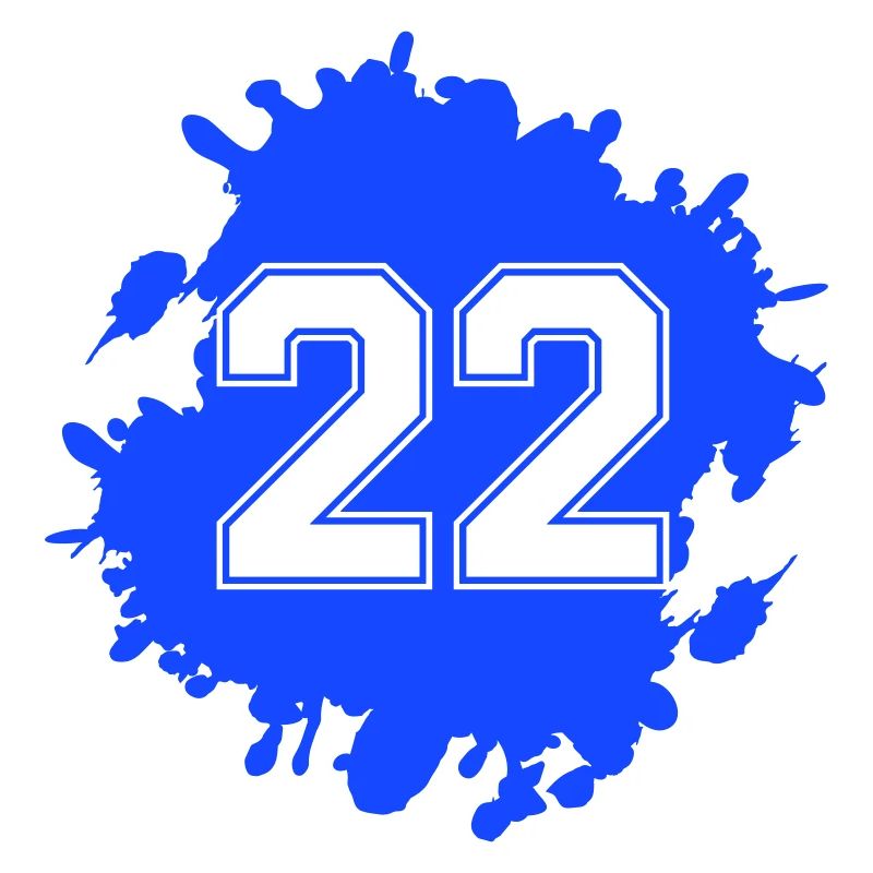 22 klecks