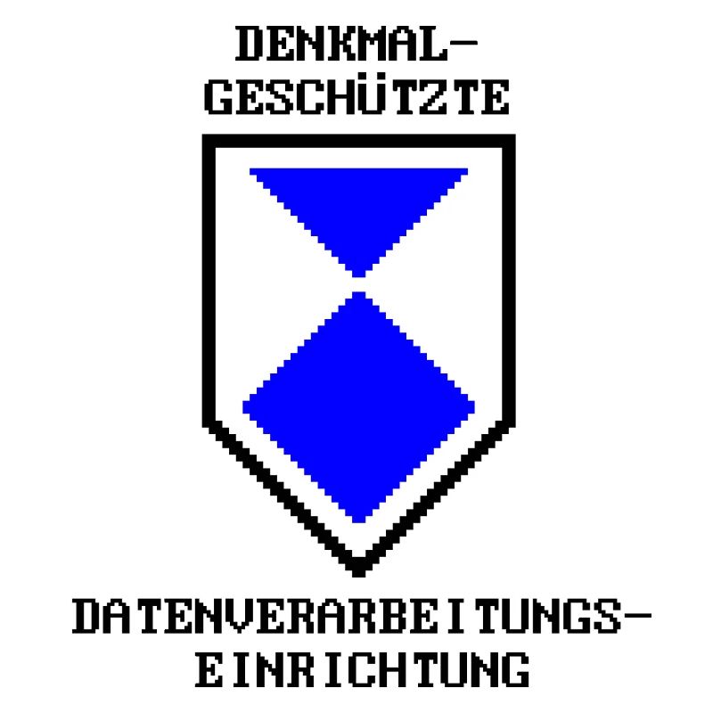 Denkmalgeschützte Datenverarbeitungseinrichtung