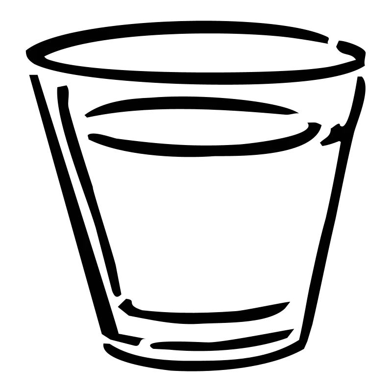 Whiskeyglas 1farb