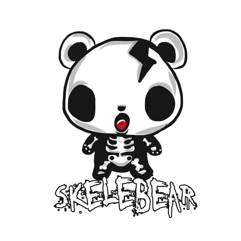 Skelett Bär Halloween