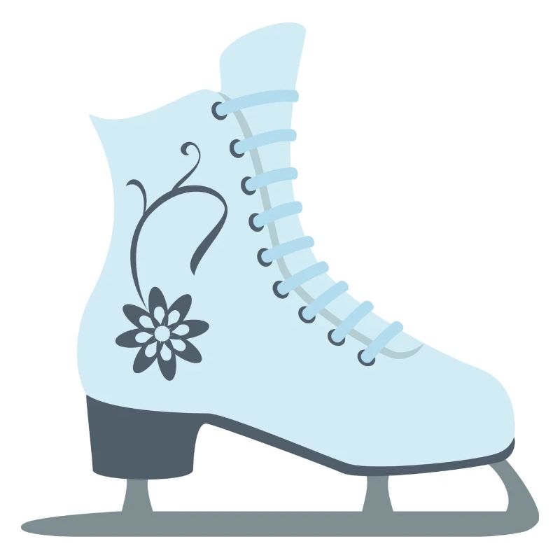 Eislauf Schlittschuh