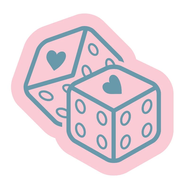 Heart-Dice-Design