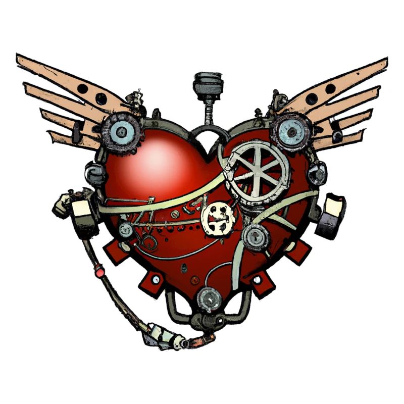 Steampunk Herz