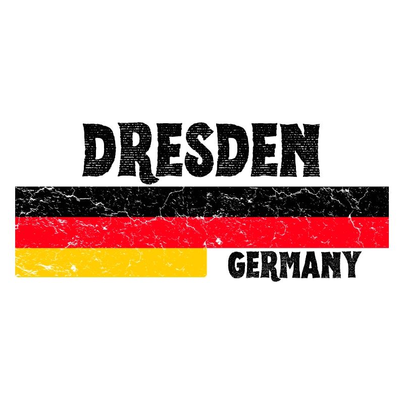 Dresden Deutschland Flagge