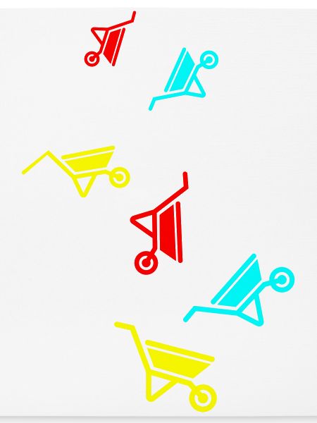 Schubkarre Symbol
