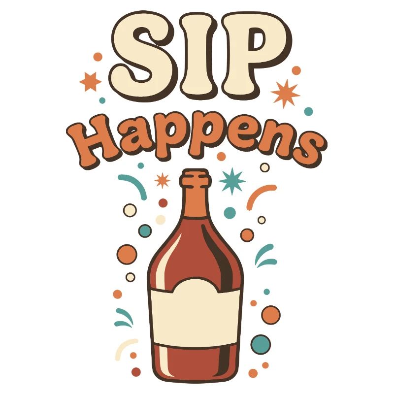 Sip Happens Party Flasche
