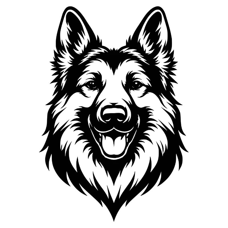 Deutscher Schäferhund Design