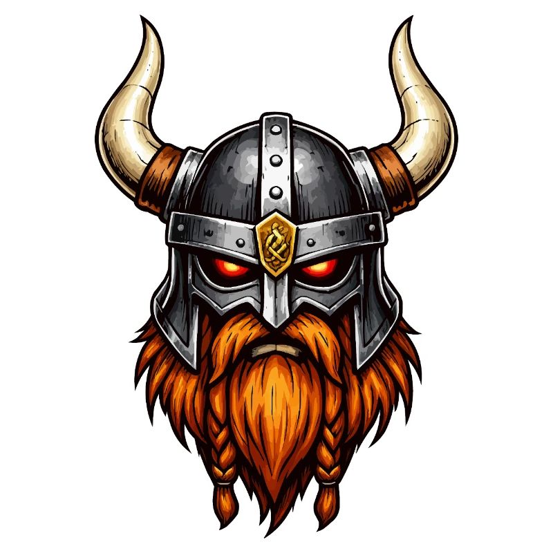 Wikinger Krieger Helm